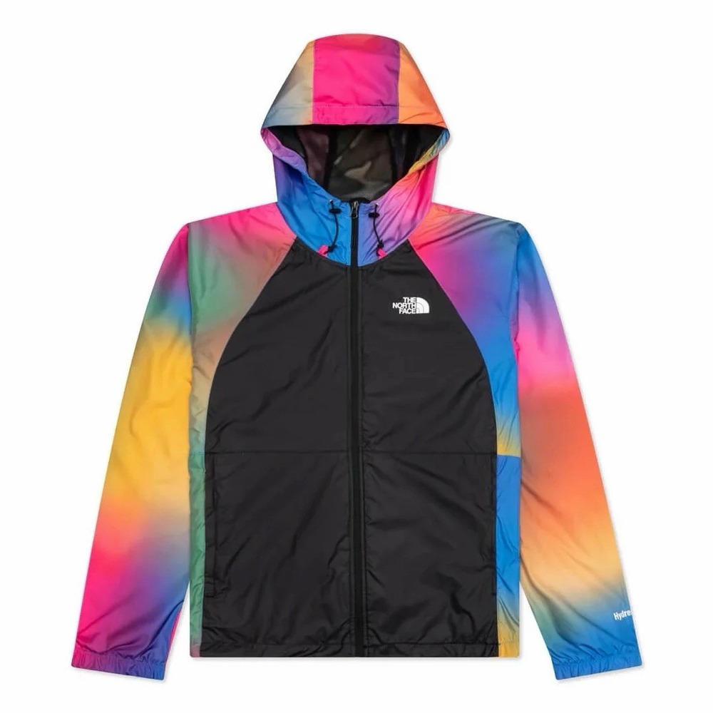 The North Face Men's Windwall Hydrenaline 2000 Jacket Medium Colorful Rainbow